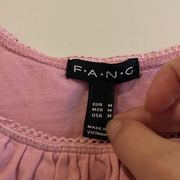 Pink Women's Tank Top - Picture 2 of 4